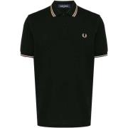Polo Shirt Korte Mouw Fred Perry Fp Twin Tipped Fred Perry Shirt