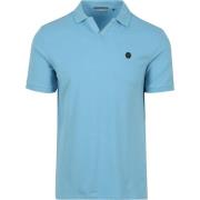 T-shirt No Excess Poloshirt Riva Solid Blauw