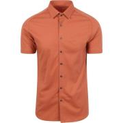 Overhemd Lange Mouw Desoto Short Sleeve Jersey Overhemd Peach Oranje