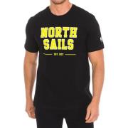 T-shirt Korte Mouw North Sails 9024060-999