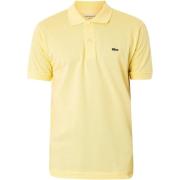 Polo Shirt Korte Mouw Lacoste Poloshirt Met Klassieke Pasvorm