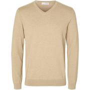 Sweater Selected Berg Pullover V-Neck Kelp