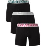 Boxers Calvin Klein Jeans Set van 3 heroverwogen stalen boxershorts