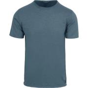 T-shirt Dstrezzed Mc Queen T-shirt Melange Mid Blauw