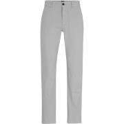 Broek BOSS Satin Chino Grijs