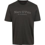 T-shirt Marc O'Polo T-Shirt Logo Antraciet