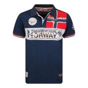 Polo Shirt Korte Mouw Geographical Norway SX1132HGN-Navy