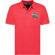 Polo Shirt Korte Mouw Geographical Norway SY1308HGN-Red