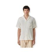 Overhemd Lange Mouw Portuguese Flannel Grain Shirt - White