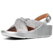 Sandalen FitFlop TWISS CRYSTAL BACK-STRAP SANDALS SILVER