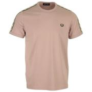 T-shirt Korte Mouw Fred Perry Contrast Taped Ringer