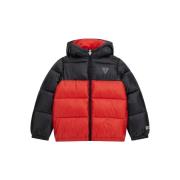 Donsjas Guess HOODED LS PADDED PUFFER W/ZIP