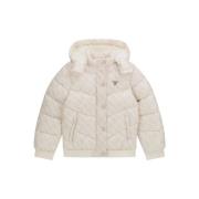 Donsjas Guess HOODED LS PADDED PUFFER