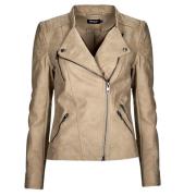 Leren Jas Only ONLAVA FAUX LEATHER BIKER OTW