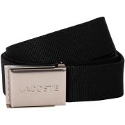 Riem Lacoste Gegraveerde gespgeweven riem