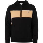 Sweater Lacoste Trui met capuchon met kleurvlakken