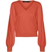 Trui Vero Moda VMHOLLYKARIS LS V-NECK PULLOVER BOO 10310578