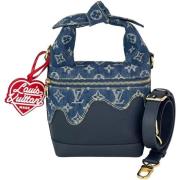 Handtas Louis Vuitton Blauwe Monogram Denim Japanse Cruiser Crossbody ...