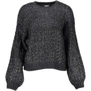 Sweater Desigual kabelgebreide trui voor dames met metallic draad