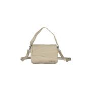 Handtas Desigual Beige schoudertas voor dames met sunburst design