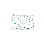 Handtas Desigual Geweven Clutch Damestas - Wit