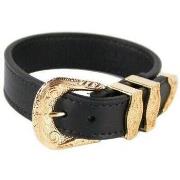 Armband Versace Western leren riem met sierlijke gesp