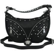 Schoudertas Versace La Medusa schoudertas met studs