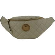 Tas Versace Jeans Couture Gewatteerde Heuptas - Creme