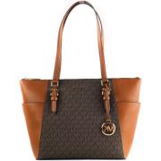 Boodschappentas MICHAEL Michael Kors Charlotte Handtas Tote - Brown ha...