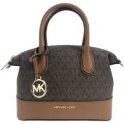 Schoudertas MICHAEL Michael Kors Kleine bruine tas crossbodytas met ve...