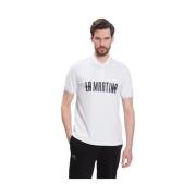 T-shirt La Martina Katoenen poloshirt met logoprint