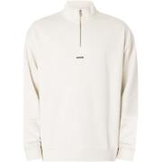 Sweater BOSS Durty244 1/4 rits sweatshirt