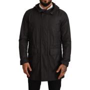 Trainingsjack D&amp;G Stijlvolle trenchcoat met capuchon