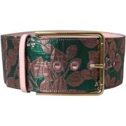 Riem D&amp;G Bloemen Zijden Riem