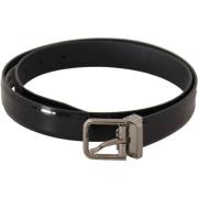 Riem D&amp;G Leren riem met metalen gesp