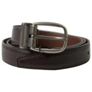 Riem D&amp;G leren riem voor heren