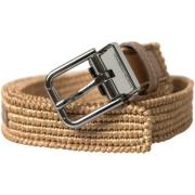 Riem D&amp;G Gevlochten Raffia metalen gespriem