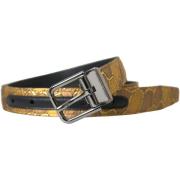 Riem D&amp;G DG Gouden Leren Riem