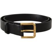 Riem D&amp;G Leren Riem - Zwart