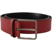 Riem D&amp;G rode leren riem voor heren