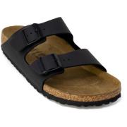 Pantoffels Birkenstock Arizona Leren Sandalen - Zwart