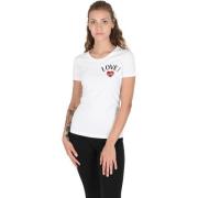 T-shirt Love Moschino Katoenmix T-shirt