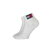 Sokken Tommy Hilfiger Quarter Two Pack Flag Socks White