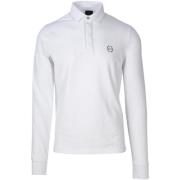 T-shirt EAX poloshirt met lange mouwen voor heren