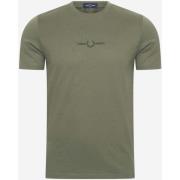 T-shirt Fred Perry Embroidered t-shirt