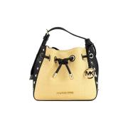 Handtas MICHAEL Michael Kors Cece Kleine Bucket Bag NaturelZwart