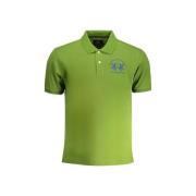 T-shirt La Martina Heren Polo Shirt Groen