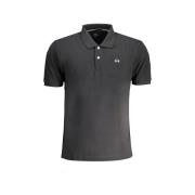 T-shirt La Martina Heren Classic Polo Shirt Zwart