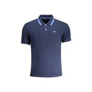 T-shirt La Martina Katoenen Blauw Poloshirt