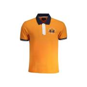 T-shirt La Martina Tradition Poloshirt voor heren - Oranje